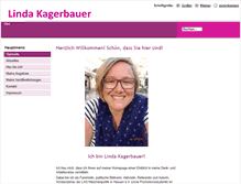 Tablet Screenshot of linda-kagerbauer.de